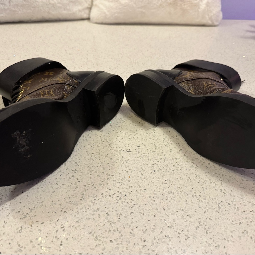 Louis Vuitton Monogram Ankle Boots - Brown - Picture 5 of 6